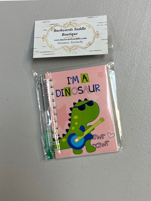 Dinosaur Notebook and Pen Set