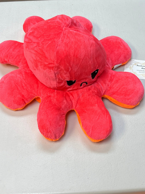 Jumbo Reversible Octopus Plushie