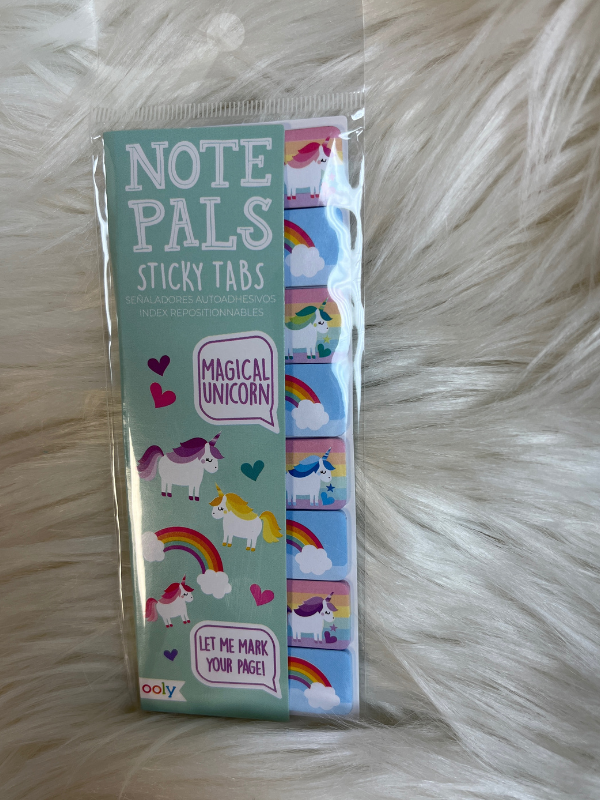Magical Unicorn Sticky Tabs