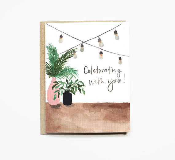 Celebrating with You Card