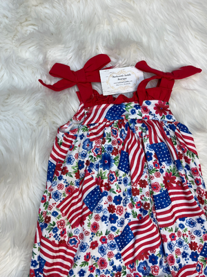 Kids Patriotic Printed Dress