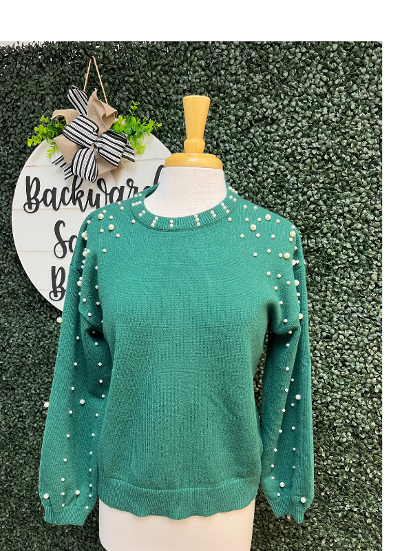 Evergreen Pearl Sweater