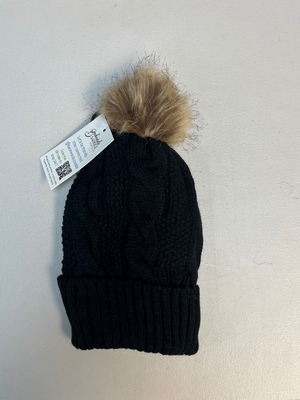 Erica Solid Pom Hats