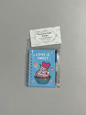 Cupcake Notebook and Pen Set