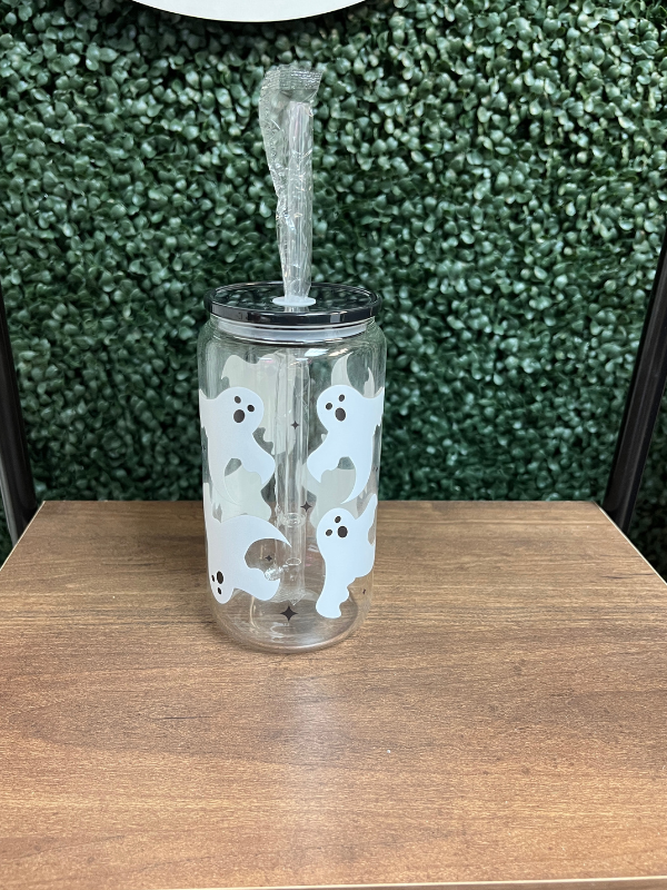 Halloween Glass Tumbler