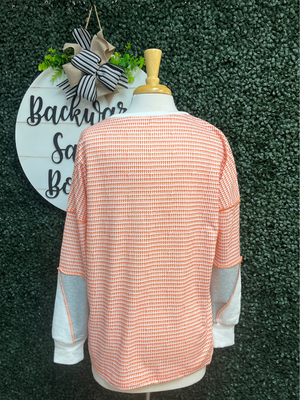 Colorblock Knit Top