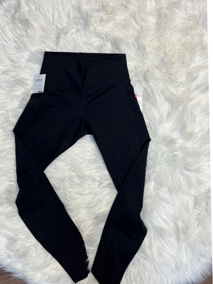 Premium Nylon Black Leggins