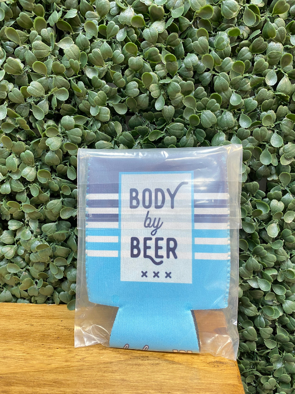 Body by Beer Can Cooler