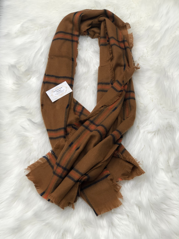 Distressed Blanket Scarfs