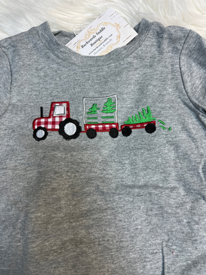 Tractor Christmas Set