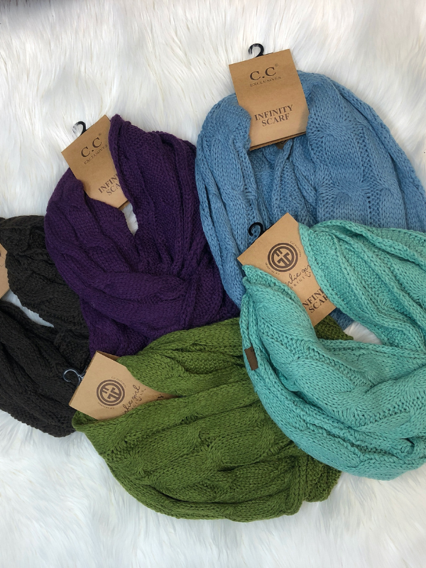 Infinity scarfs