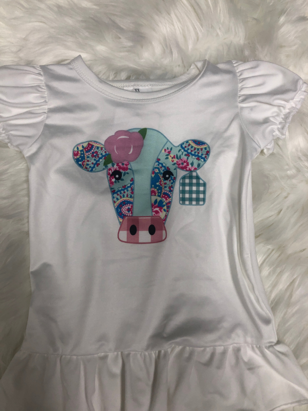 Paisley Cow Girls Set