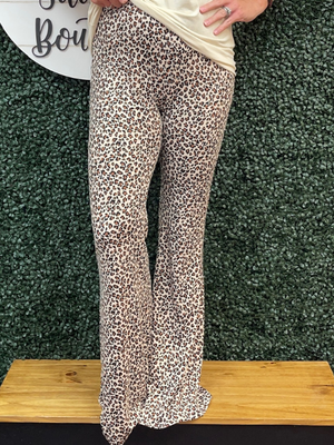 Baby leopard pants