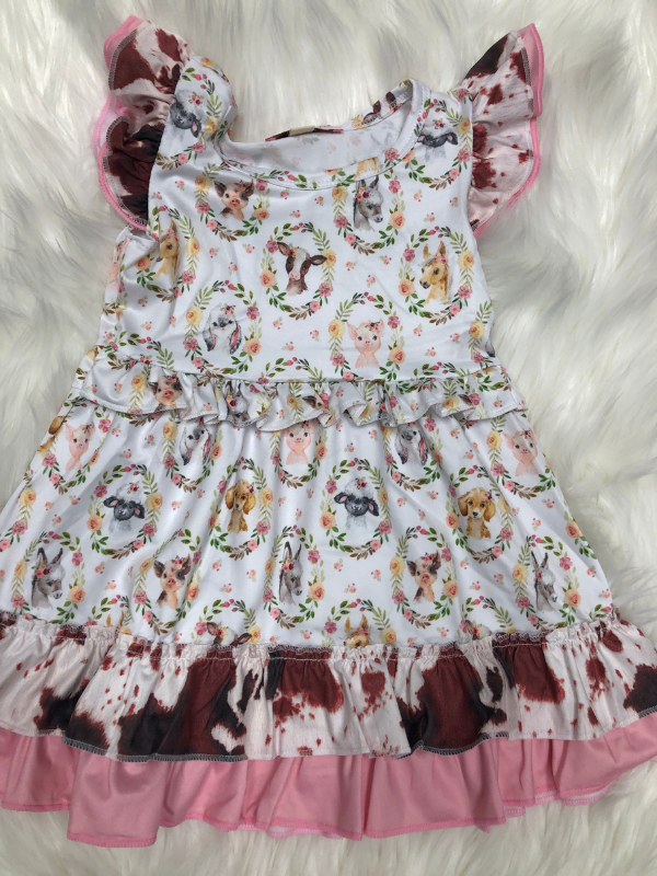 Farm Friend Girls Dress