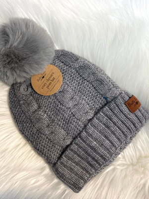 Cozy Classic Pom Pom Hat