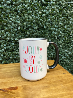Jolly by Golly Christmas Mug