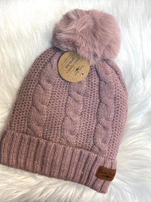 Cozy Classic Pom Pom Hat