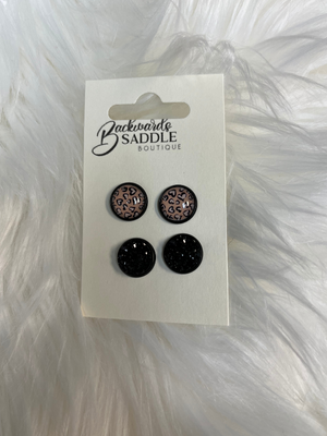 12mm stud earrings