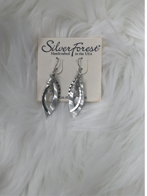 Dangle silver earrings`