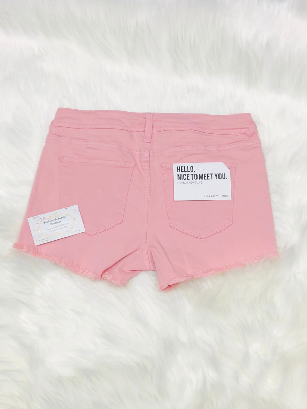 Celebrity Pink Pink Denim Shorts