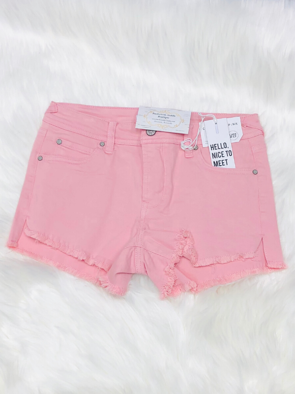 Celebrity Pink Pink Denim Shorts