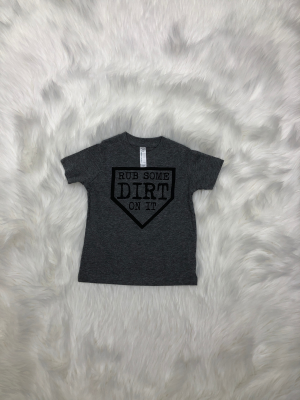 Dirt Boy Baseball Tee