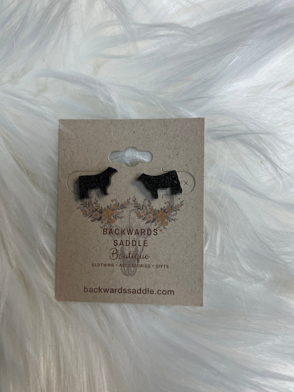 Farm animal stud earrings