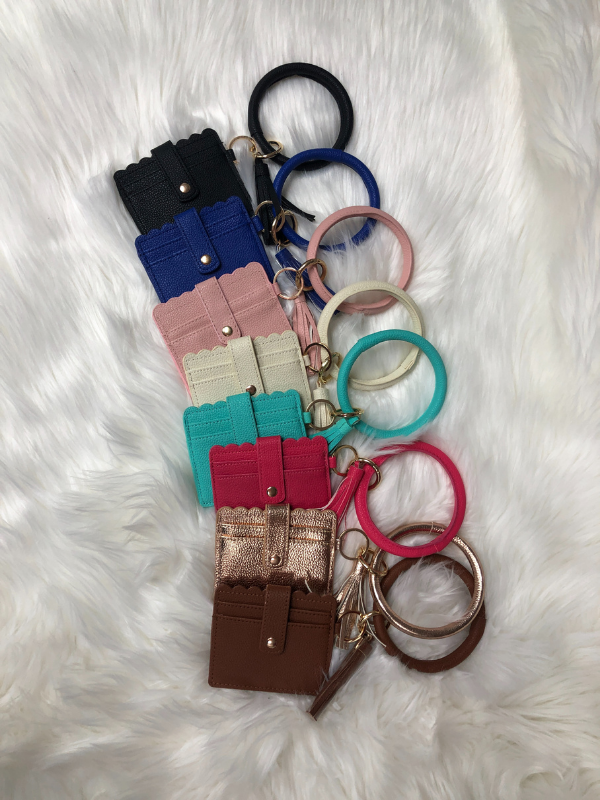 Card holder and key chain