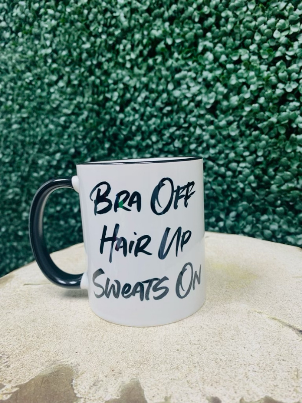 Bra off Hair Up Mug