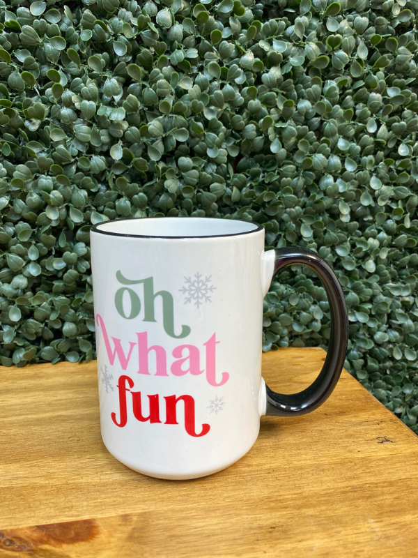 Oh What Fun Christmas Mug