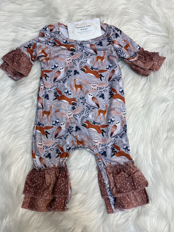 Forest Fawn Baby Romper