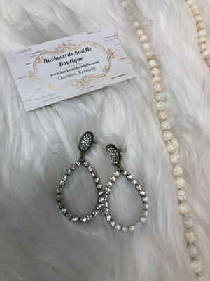 Boho Natural Stone Necklace & Earrings