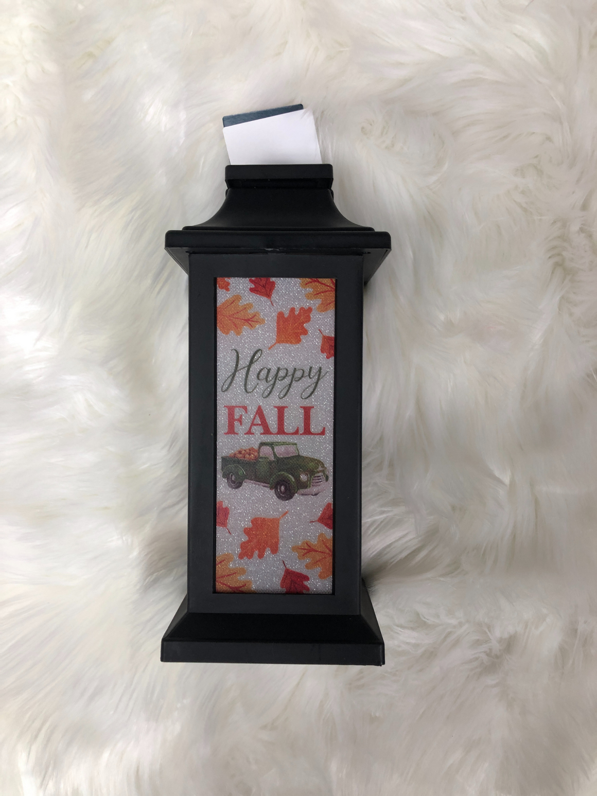 Fall 11" Solar Lantern