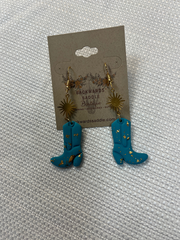 Cowboy Boot Earrings