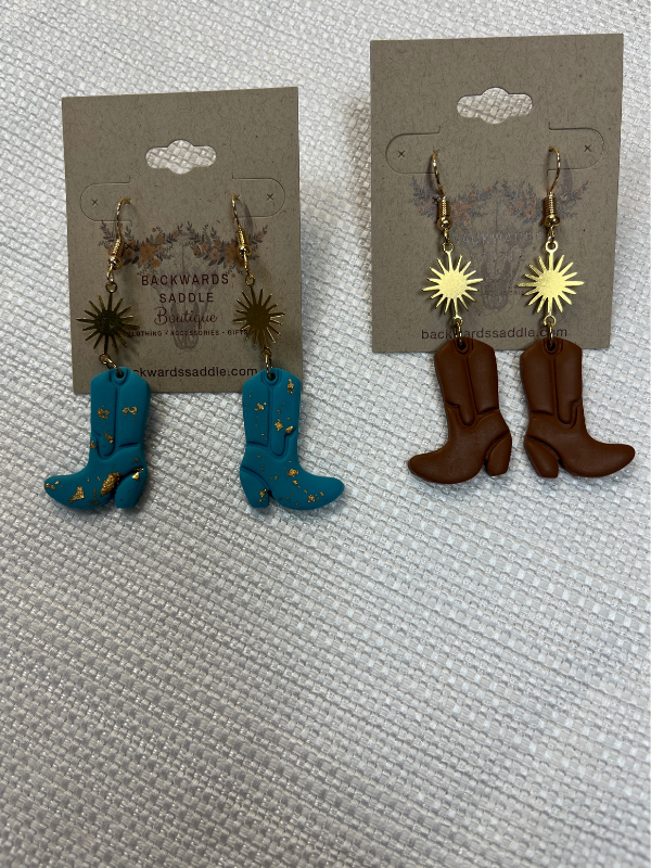 Cowboy Boot Earrings