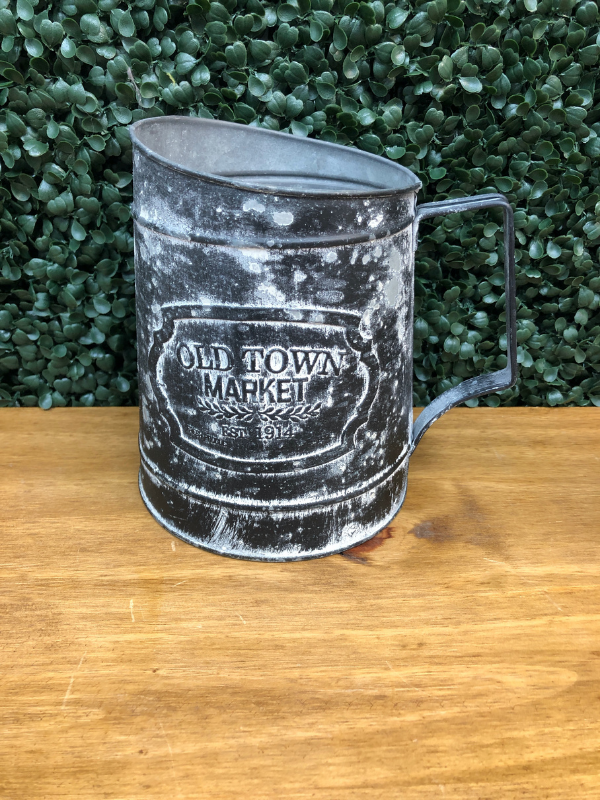 Old Town Market Black Pitcher