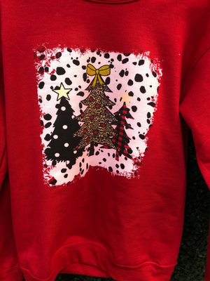 Christmas Dots Sweatshirt