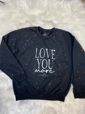 Love you YOUTH Bleched Sweatshirt
