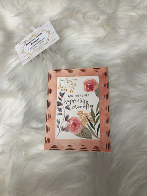 Storybook Wedding Card