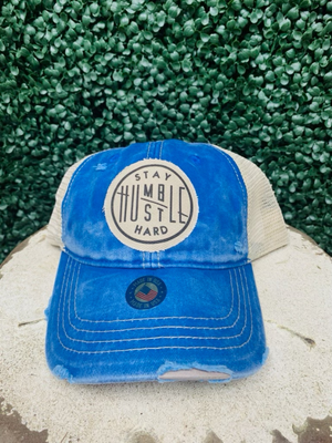 Stay Humble Hustle Hard Hat