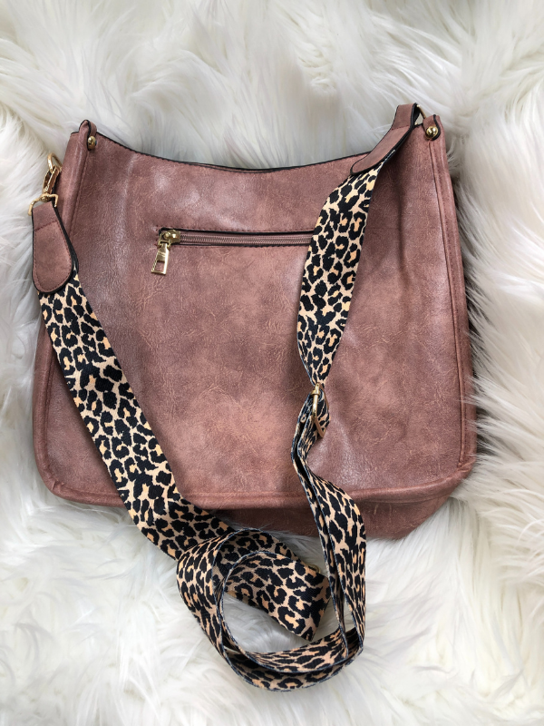 Boho crossbody mauve