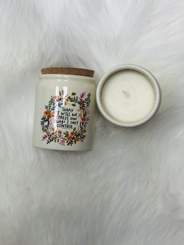 Corked Gardenia Scent Soy Candle