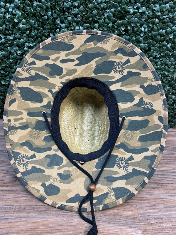 Old South Camo Straw Hat