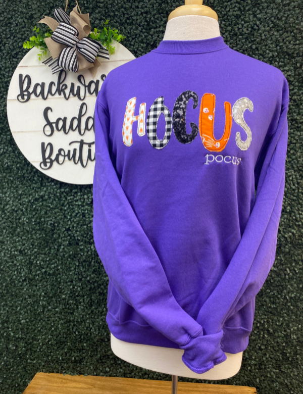 Purple Hocus Pocus Sweatshirt