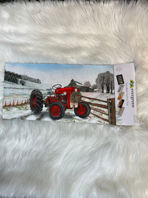 Winter Red Tractor Sassafras Switch Mat