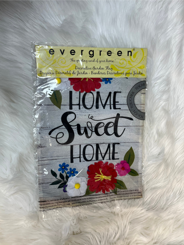 Garden linen Home Sweet Home Flag