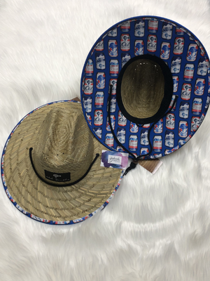 Old South Beer Me Straw Hat
