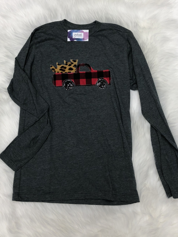 Buffalo Christmas Truck Long Sleeve