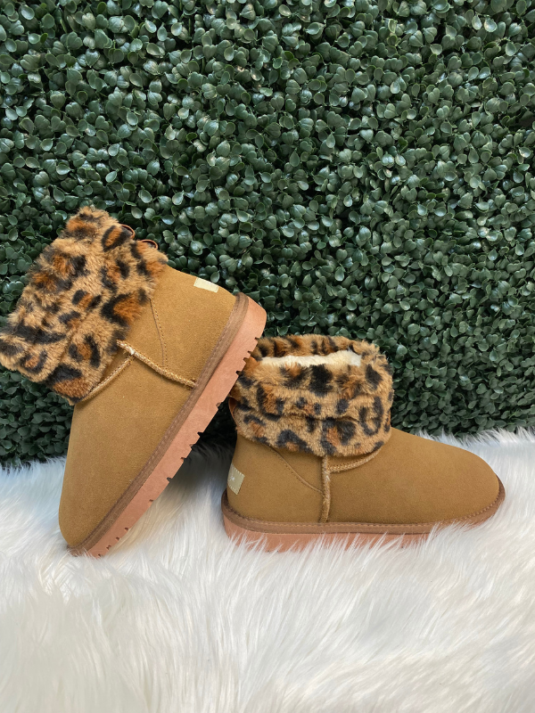 Cheetah Fur lined boot