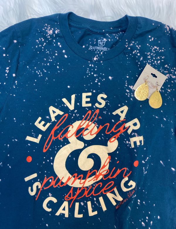 Leaves are falling tee